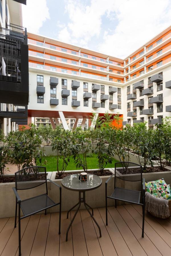 Luxurycity Apartment With Terrace Wrocław Eksteriør billede