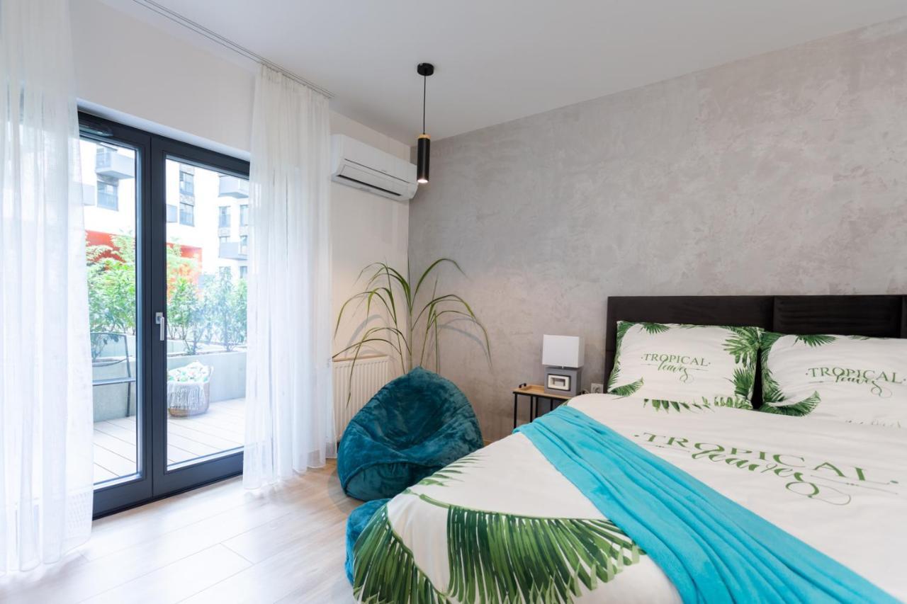 Luxurycity Apartment With Terrace Wrocław Eksteriør billede